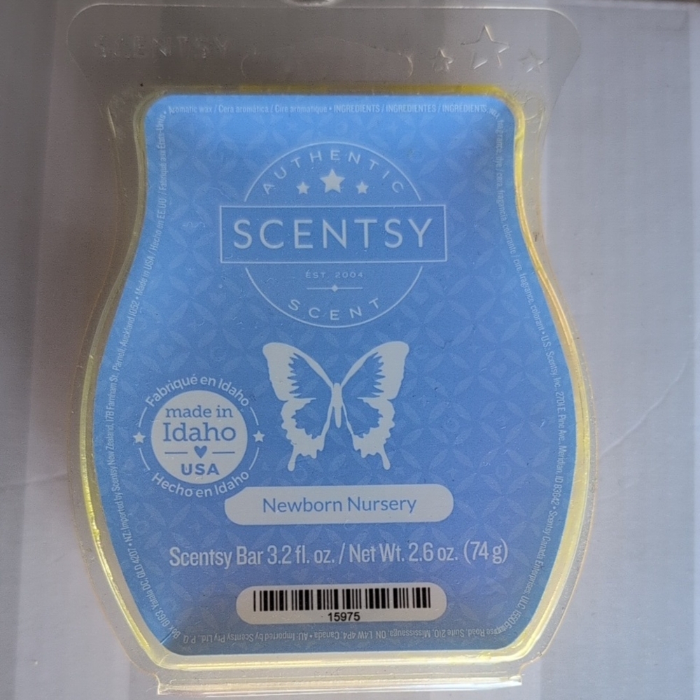 Newborn Nursery Scent Bar - Soft Blue and White